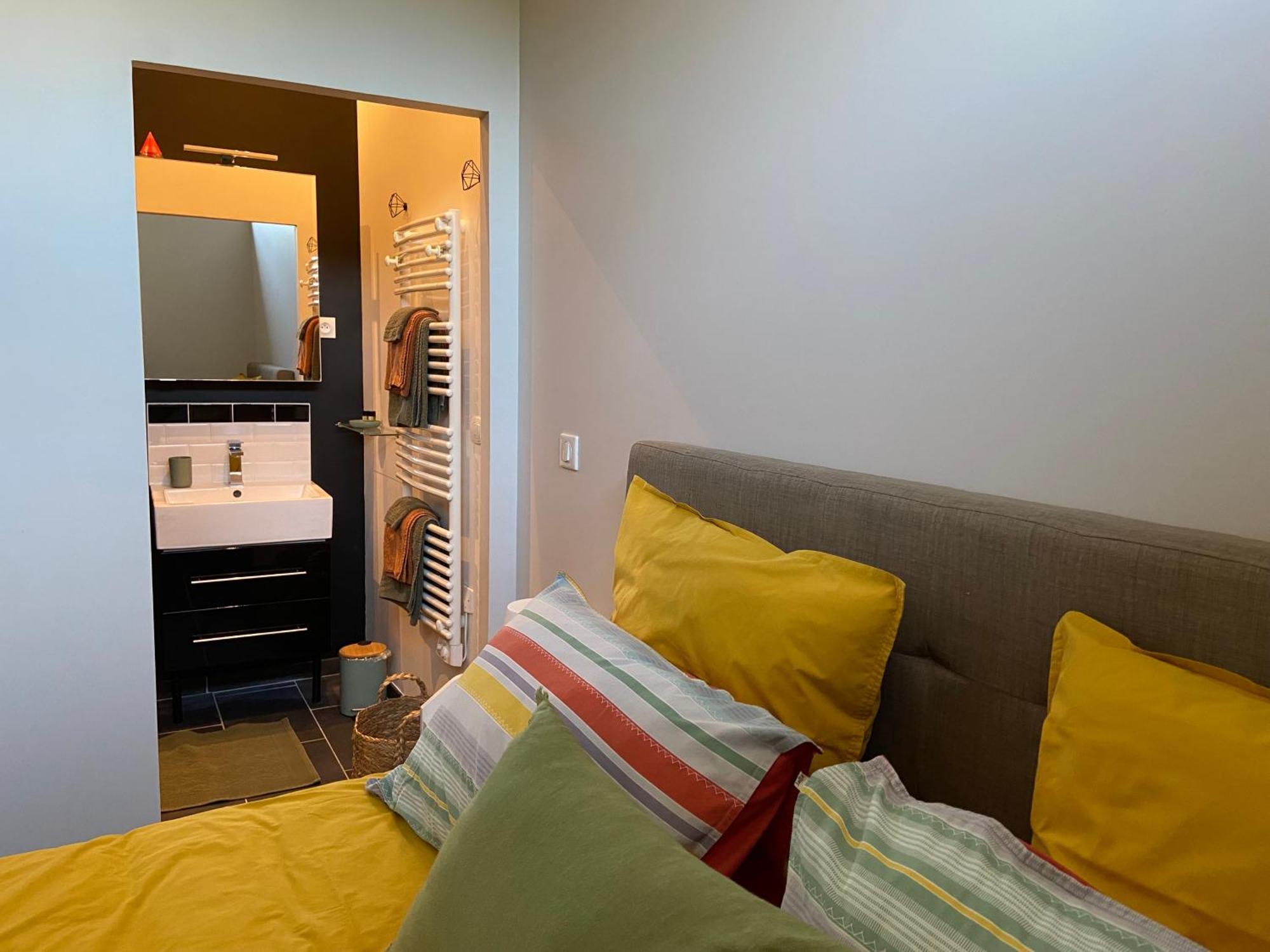 Chambre Tout Confort Avec Commodites Espace Repas Wifi Parking Wimereux Exterior foto